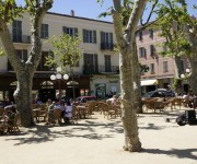 Marktplatz in Ile Rousse