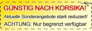 Günstike Korsika Reisen & Sonderangebote