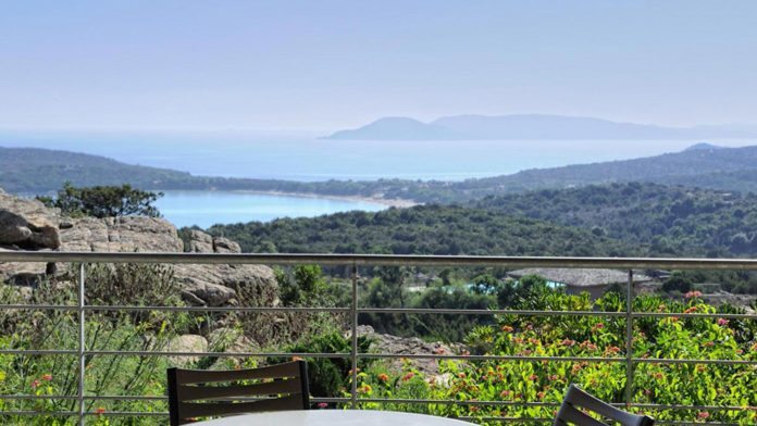 Korsika Ferienwohnung Strand Panorama