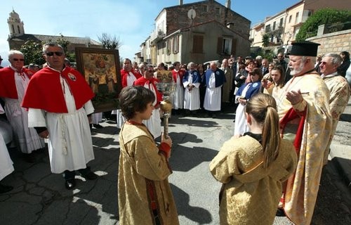 Prozession auf Korsika