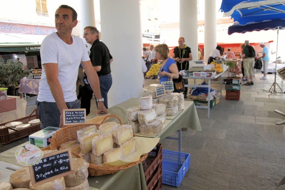 korsischer Käsemarkt