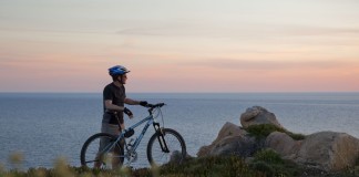 Mountainbike-Tour zum Leuchtturm Calvi Auf der Revellata