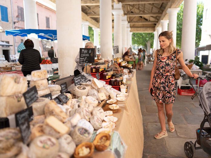 Markt in Ile Rousse