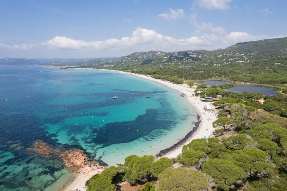 Strand von Palombaggia im Süden Korsikas