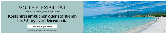 Banner Volle Flexibilität